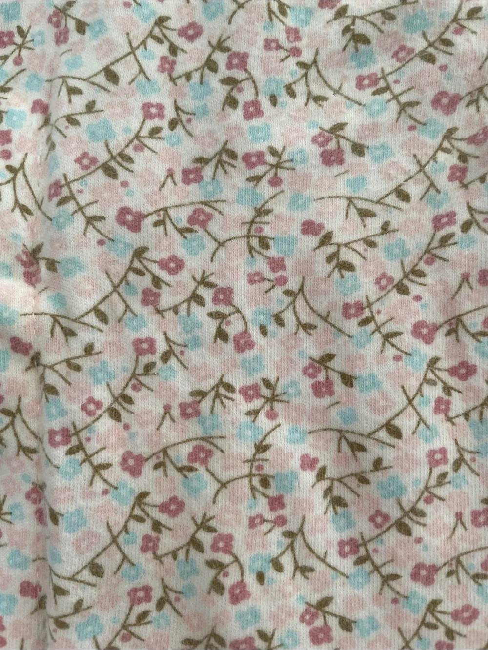Magnetic Me White Footed One-Piece with Pink Floral Print